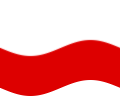 Agitar la bandera Westfalia (provincia prusiana) estática