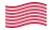 Sons of Liberty (EE. UU. h. 1765, 13 franjas)-Se agita la bandera