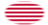 Sons of Liberty (EE. UU. h. 1765, 13 franjas)-Bandera como viñeta ovalada
