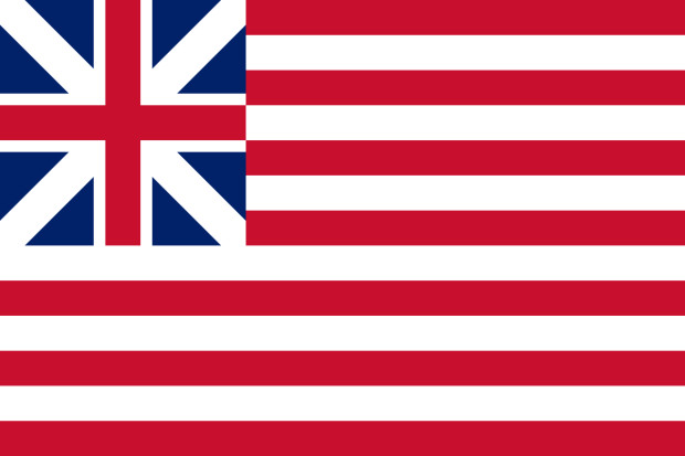Bandera Grand Union (EE. UU. 1775-1777), Bandera Grand Union (EE. UU. 1775-1777)