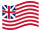 Bandera animada Grand Union (EE. UU. 1775-1777)