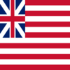 Grand Union (EE. UU. 1775-1777)-Cuadro de la bandera