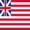 Grand Union (EE. UU. 1775-1777)-Cuadro de la bandera