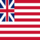 Grand Union (EE. UU. 1775-1777)-Cuadro de la bandera