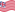 Agitar la bandera Grand Union (EE. UU. 1775-1777) estática
