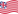Agitar la bandera Grand Union (EE. UU. 1775-1777) estática
