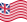 Agitar la bandera Grand Union (EE. UU. 1775-1777) estática