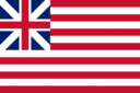 Grand Union (EE. UU. 1775-1777)-Bandera rectangular