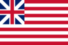 Grand Union (EE. UU. 1775-1777)-Bandera rectangular