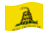 Gadsden (EE. UU. h. 1775)-Se agita la bandera