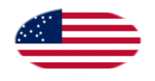 Great Star (EE. UU. 1818-1819)-Bandera como viñeta ovalada