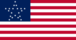 Great Star (EE. UU. 1818-1819)-Bandera rectangular