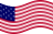 Agitar la bandera Star-Spangled Banner (EE. UU. 1795-1818) estática
