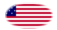 Star-Spangled Banner (EE. UU. 1795-1818)-Bandera como viñeta ovalada