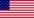 Star-Spangled Banner (EE. UU. 1795-1818)-Bandera rectangular
