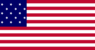 Star-Spangled Banner (EE. UU. 1795-1818)-Bandera rectangular