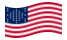 Fort Sumter (EE. UU. 1861)-Se agita la bandera