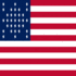 Fort Sumter (EE. UU. 1861)-Cuadro de la bandera