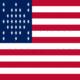 Fort Sumter (EE. UU. 1861)-Cuadro de la bandera
