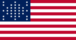 Fort Sumter (EE. UU. 1861)-Bandera rectangular