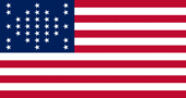 Fort Sumter (EE. UU. 1861)-Bandera rectangular