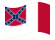Blood-Stained Banner (Estados Confederados 1865)-Se agita la bandera