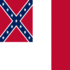 Blood-Stained Banner (Estados Confederados 1865)-Cuadro de la bandera