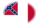 Blood-Stained Banner (Estados Confederados 1865)-Bandera como viñeta ovalada