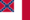 Blood-Stained Banner (Estados Confederados 1865)-Bandera rectangular