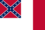 Blood-Stained Banner (Estados Confederados 1865)-Bandera rectangular