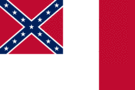 Blood-Stained Banner (Estados Confederados 1865)-Bandera rectangular