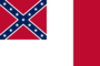 Gráficos de bandera Blood-Stained Banner (Estados Confederados 1865)
