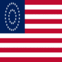EE.UU. 37 estrellas (1867-1877)-Cuadro de la bandera