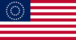 EE.UU. 37 estrellas (1867-1877)-Bandera rectangular