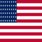 EE.UU. 48 estrellas (1912-1959)-Cuadro de la bandera