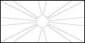 Bandera de Macedonia para colorear