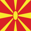 Macedonia-Cuadro de la bandera