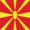 Macedonia-Cuadro de la bandera