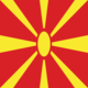 Macedonia-Cuadro de la bandera