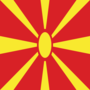 Macedonia-Cuadro de la bandera