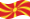 Agitar la bandera Macedonia estática