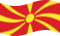 Agitar la bandera Macedonia estática