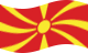 Agitar la bandera Macedonia estática