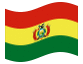 Bandera animada Bolivia