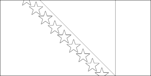 Contorno de la bandera de Bosnia y Herzegovina para colorear