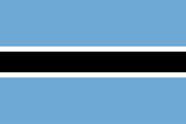 Bandera Botsuana, Bandera Botsuana