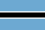 Gráficos de bandera Botsuana