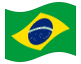 Bandera animada Brasil
