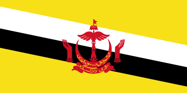 Bandera Brunei Darussalam