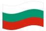 Bandera animada Bulgaria